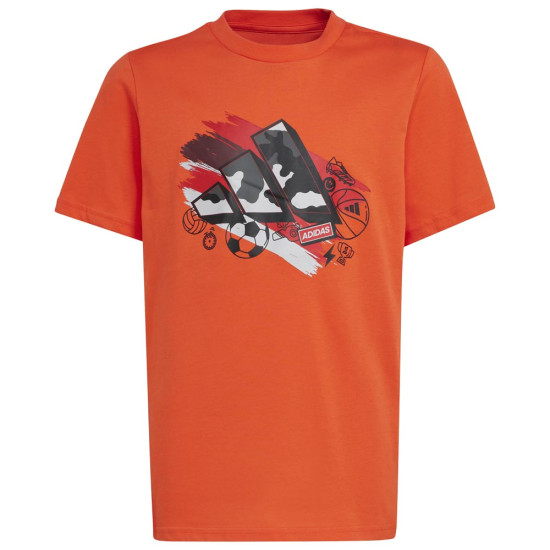 Adidas Παιδική κοντομάνικη μπλούζα Graphic Tee
